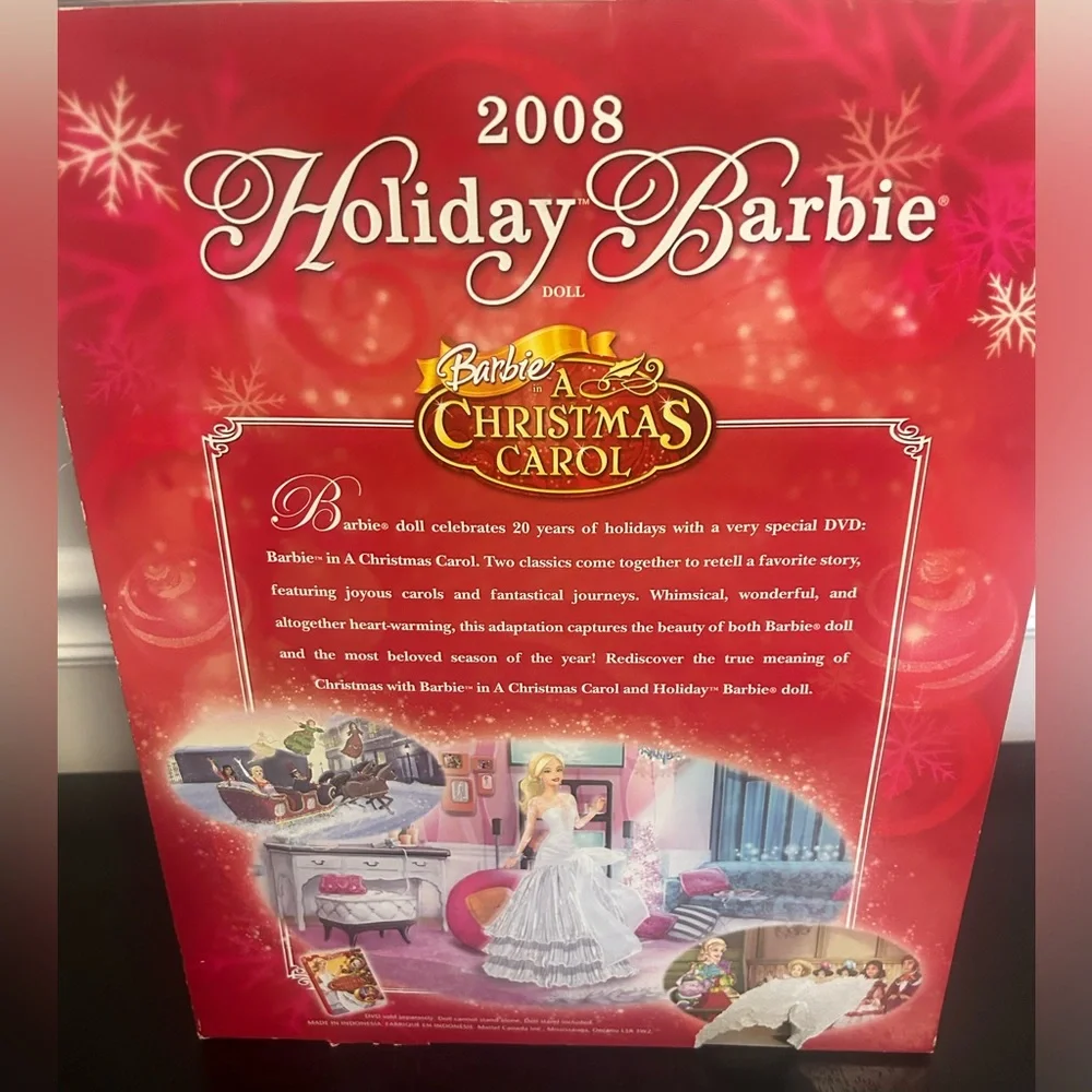 2008 Holiday Barbie African American celebrating 20 years - Picture 4 of 6